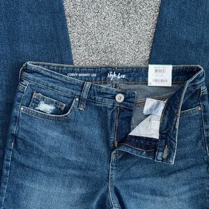 Style & Co. Blue Denim Curvy Jeans
